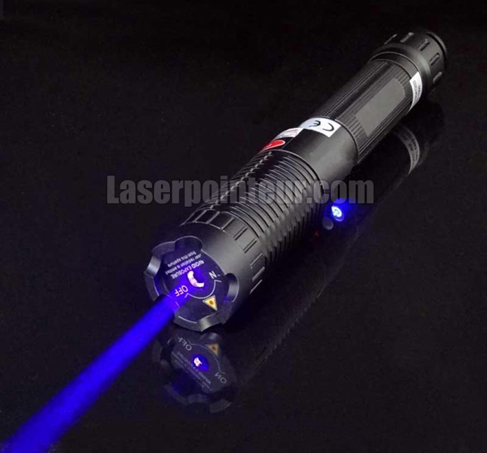 Pointeur laser bleu super puissant 10000mW classe 4