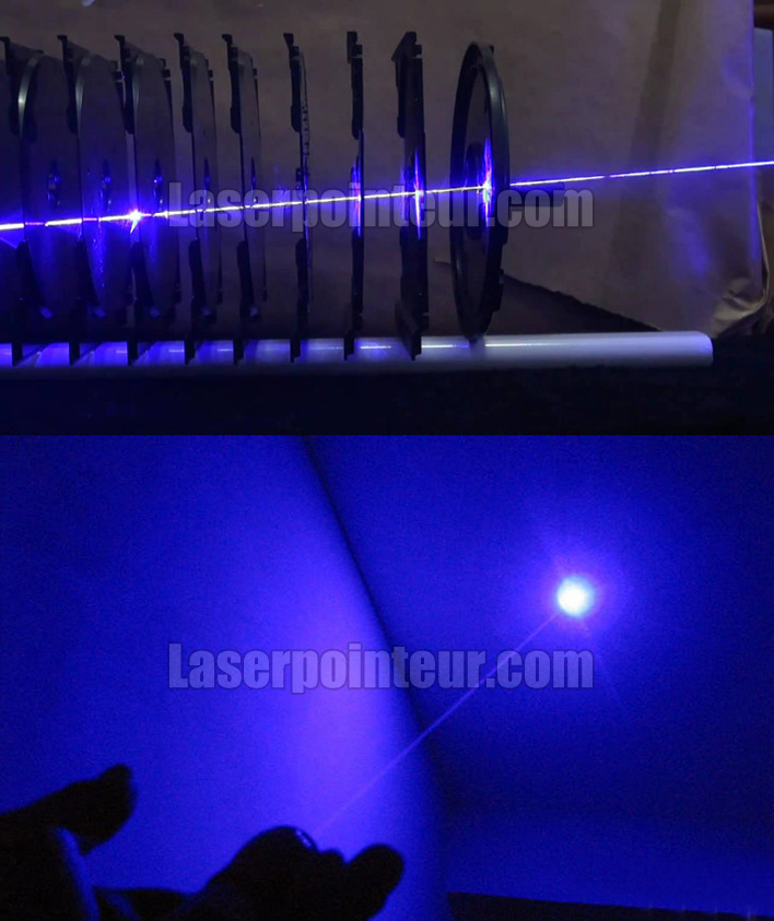 laser bleu puissant