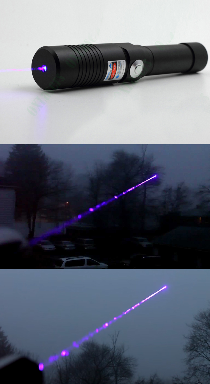 laser violet puissant