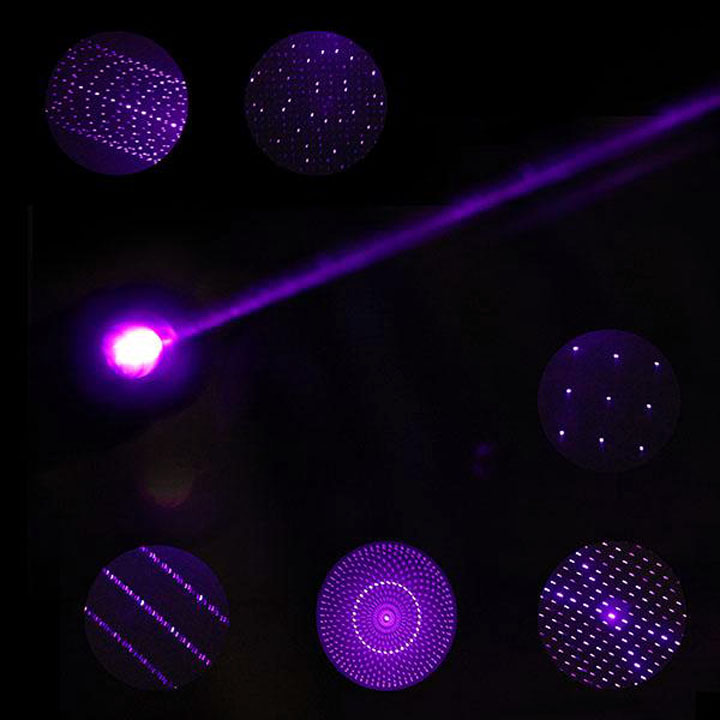 laser violet avec embout