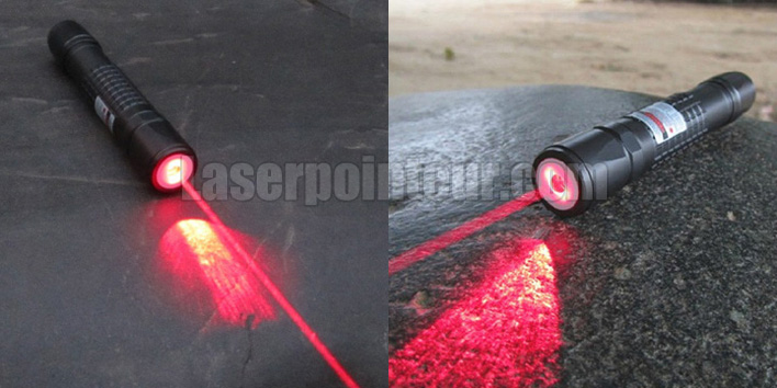 pointeur laser rouge