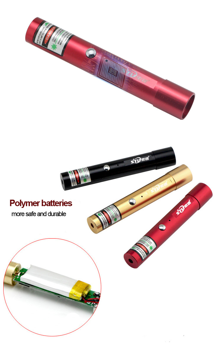 pointeur laser rouge