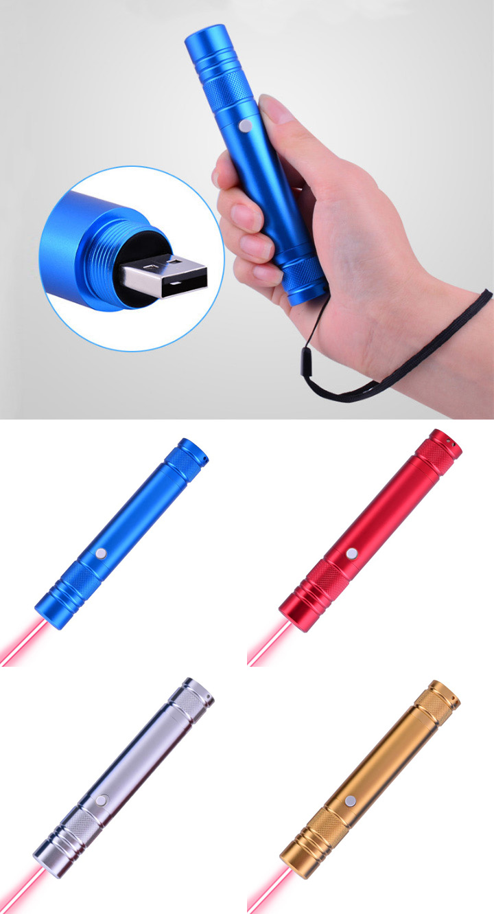 pointeur laser USB rechargeable