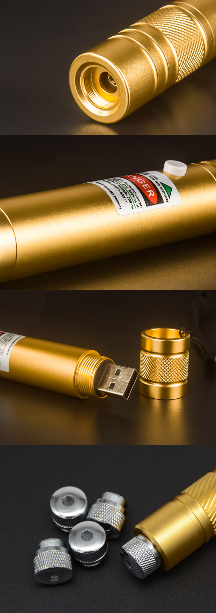 pointeur laser rechargeable USB