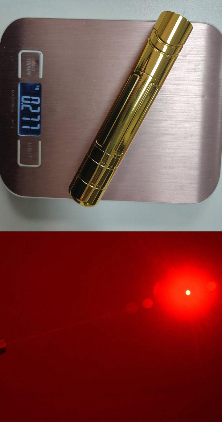 pointeur laser rouge