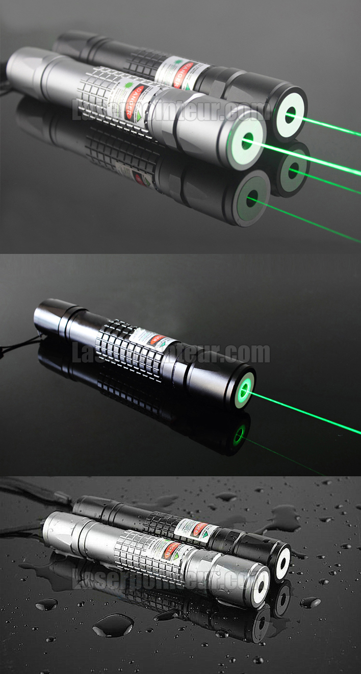 Pointeur laser vert 5 km longue distance 200mW / 100mW pour astronomie