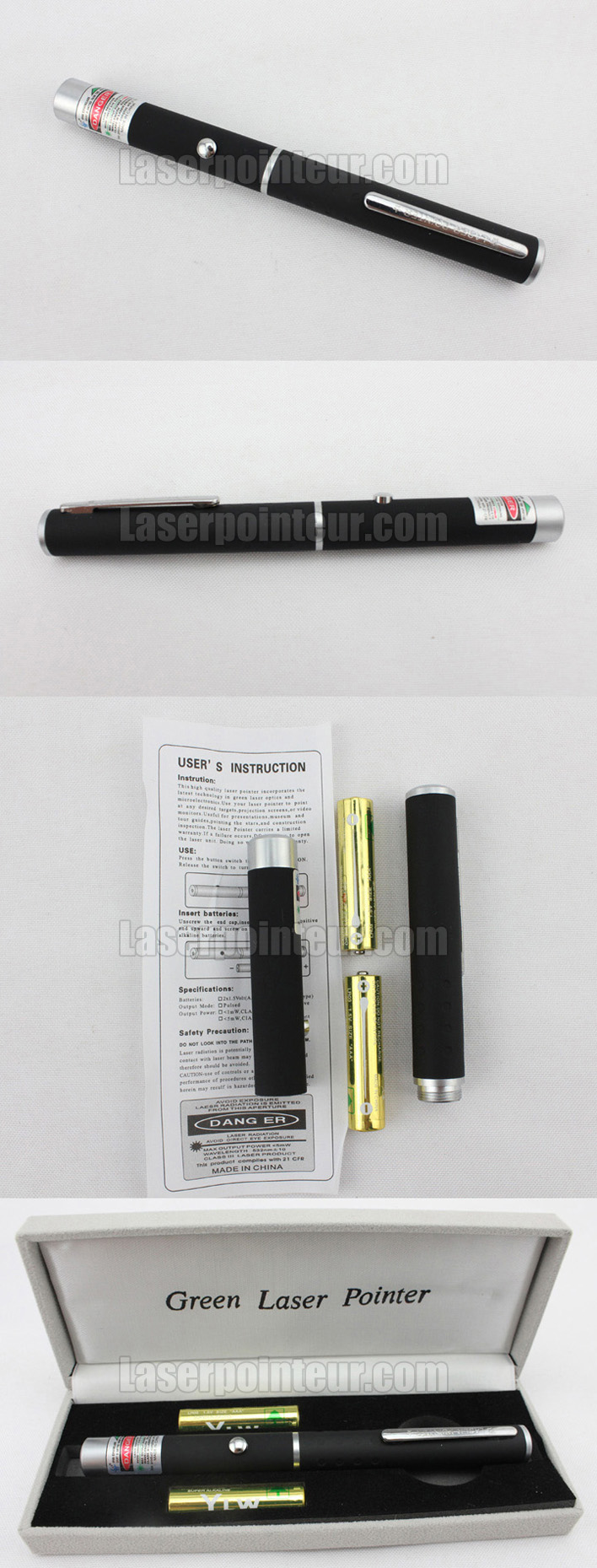 stylo pointeur laser