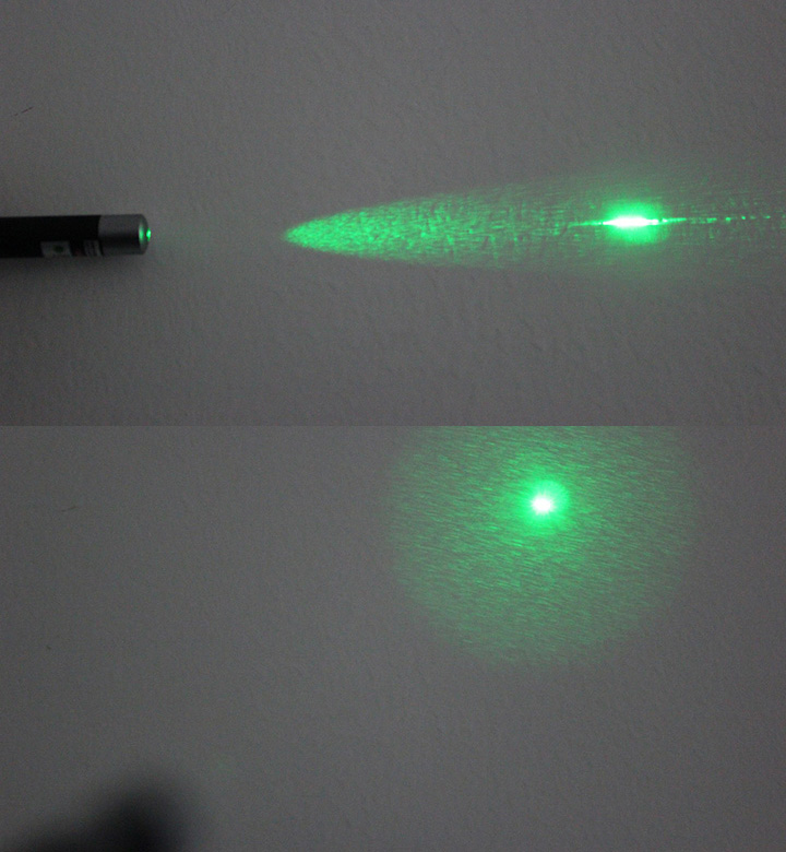 laser vert 30mW