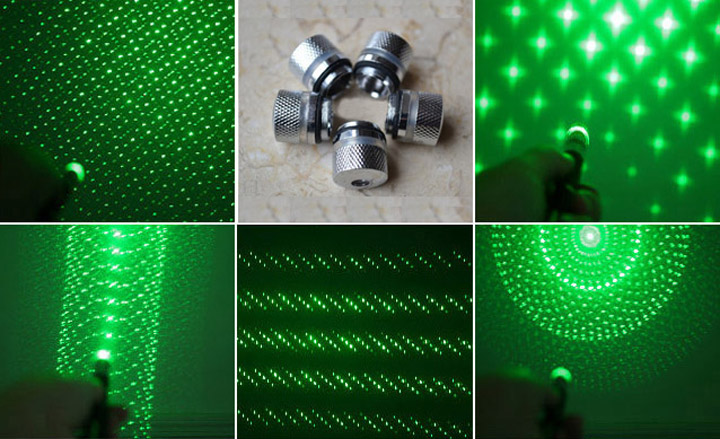 laser vert avec embout
