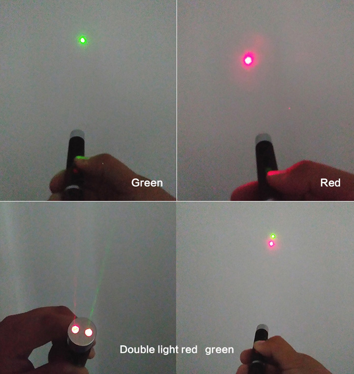 laser vert / rouge