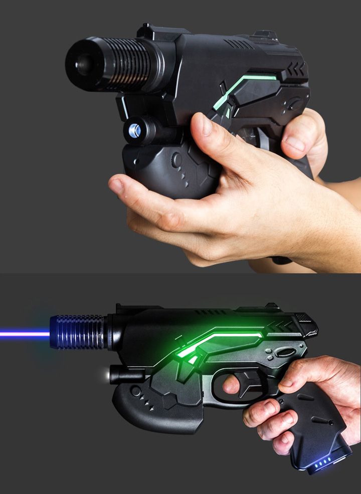 pistolet laser