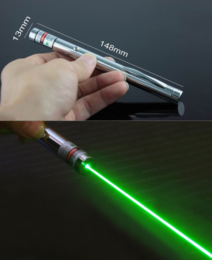 Stylo laser vert le plus puissant 220-250mW 532nm qui brûle