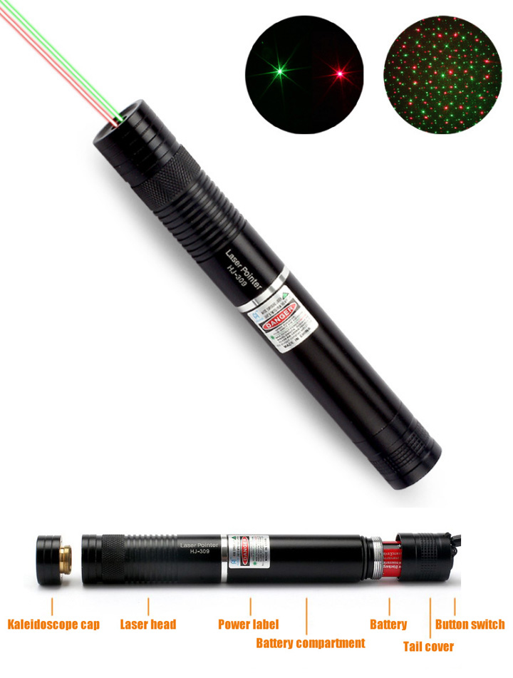 pointeur laser vert puissant 200mw Laser 303