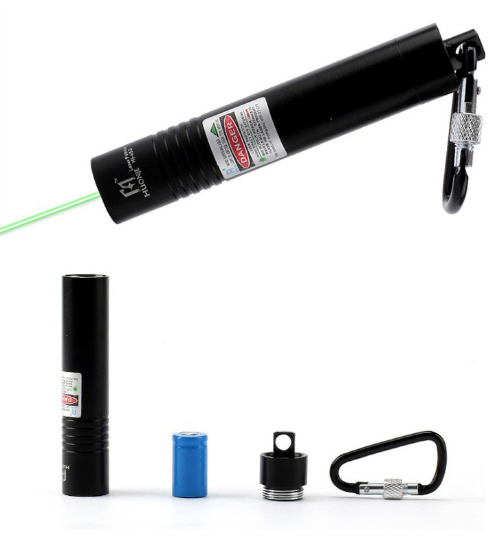 Stylo pointeur laser vert rechargeable 999 miles astronomie faisceau  visible lum