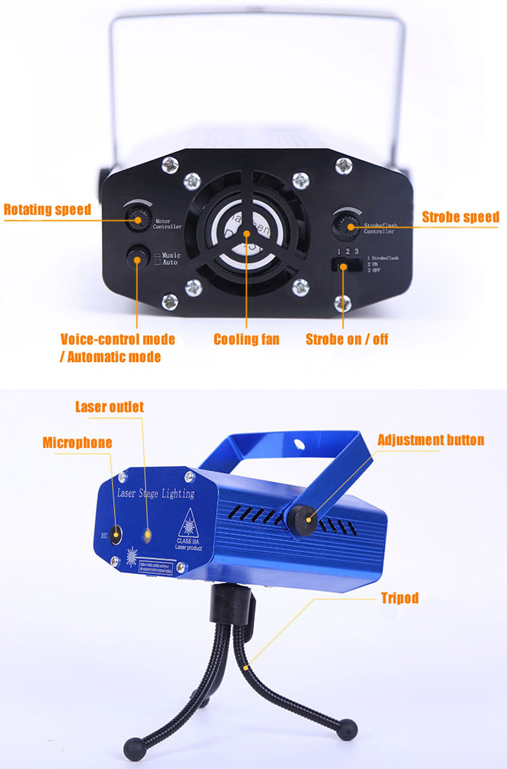 projecteur de lumière laser