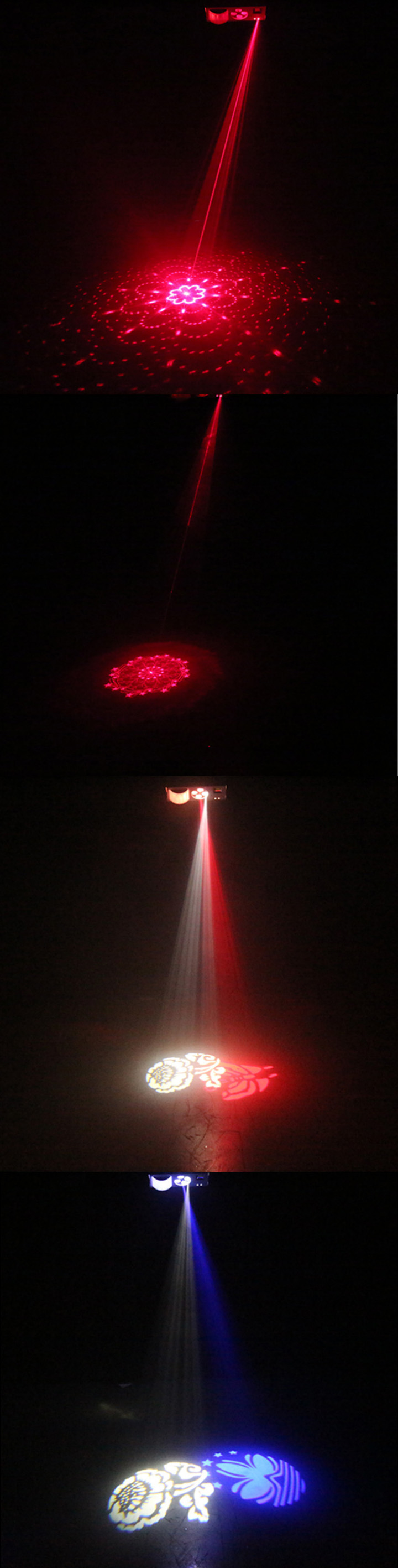 projecteur laser multicolore