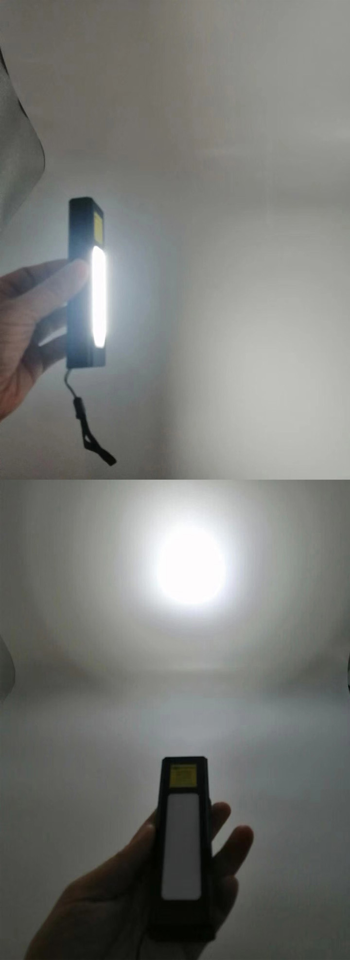 Lampe de poche LED avec laser