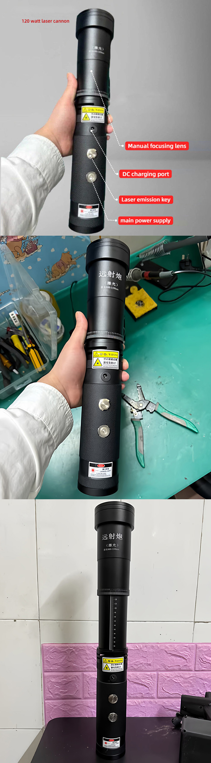 Allumeur laser portable ultra-puissant