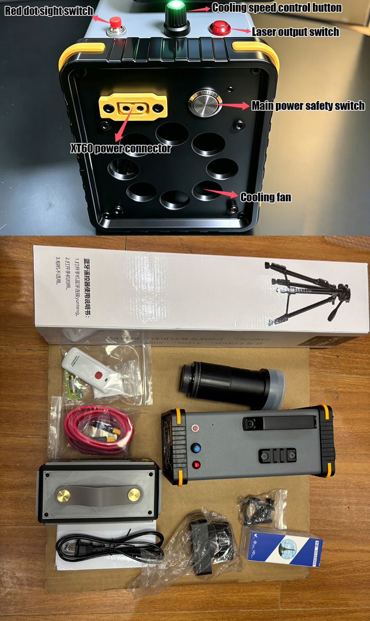 Allumeur laser longue portée