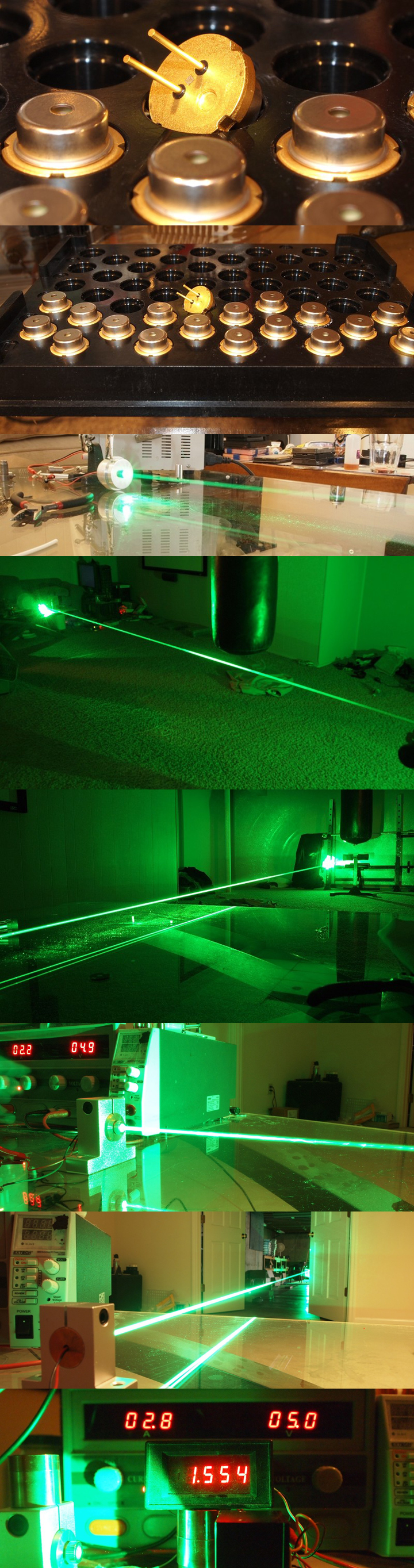 diode laser verte 1W