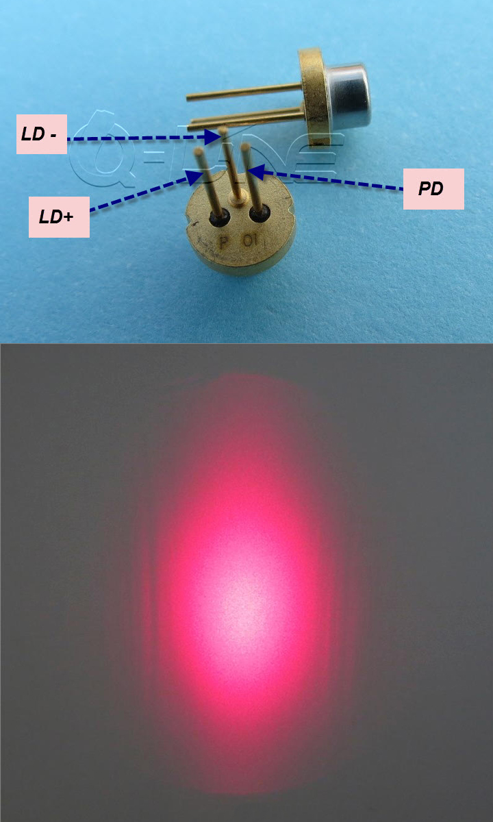 diode laser rouge 5mW