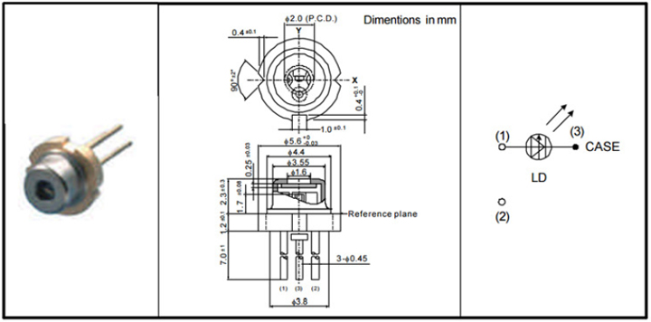 diode laser 658nm