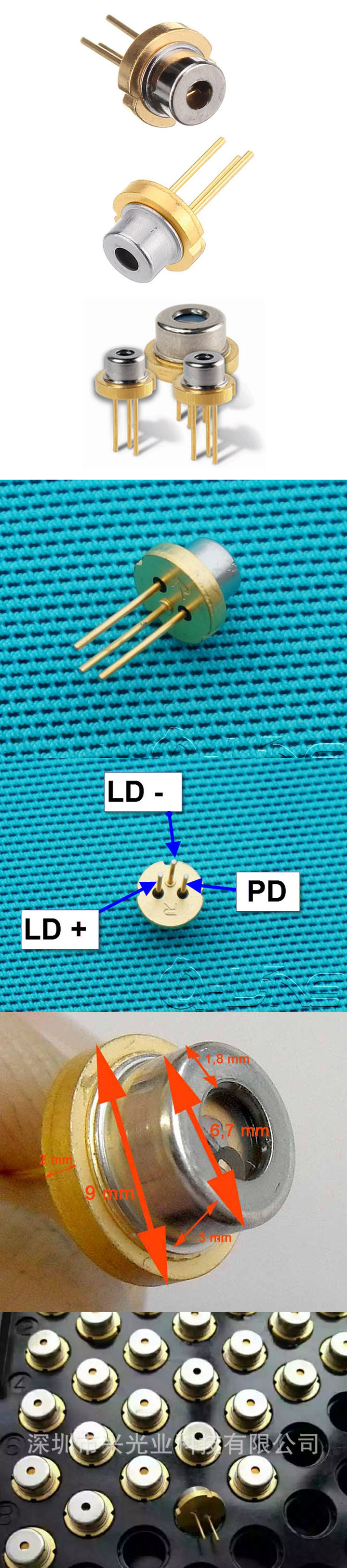 Diode laser NIR 830nm