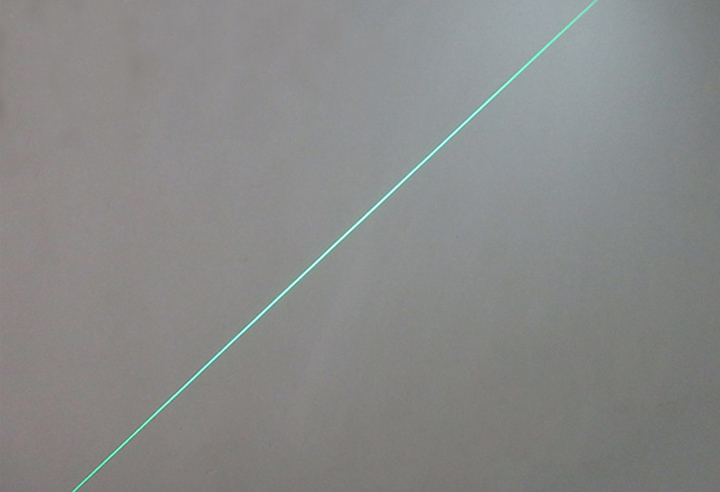 module laser vert de ligne
