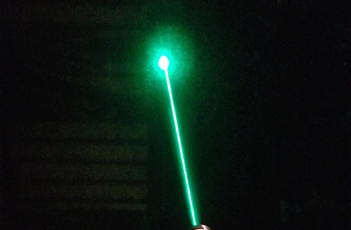 Lampe de poche laser vert