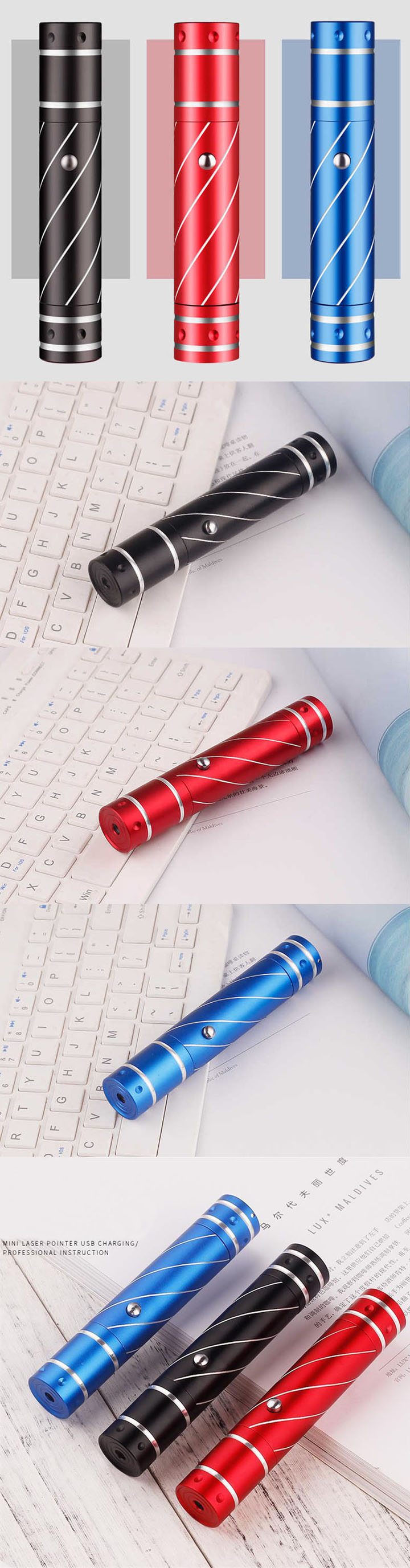 Pointeur laser rouge USB