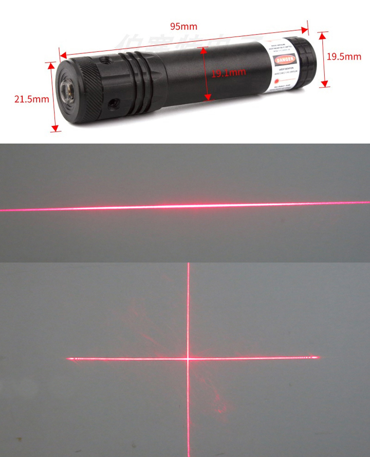 laser rouge ligne/croix