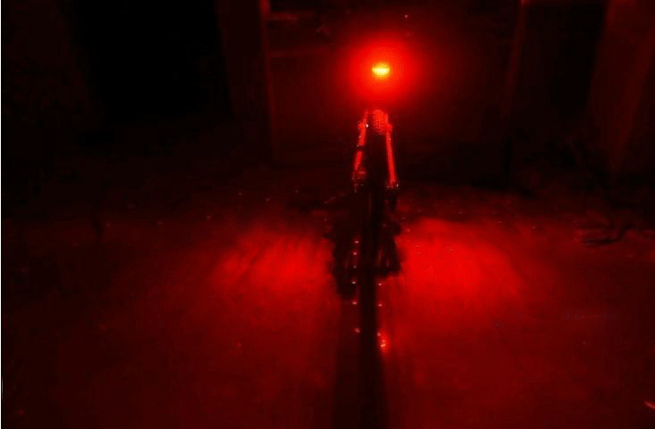 lumière laser pour vélo