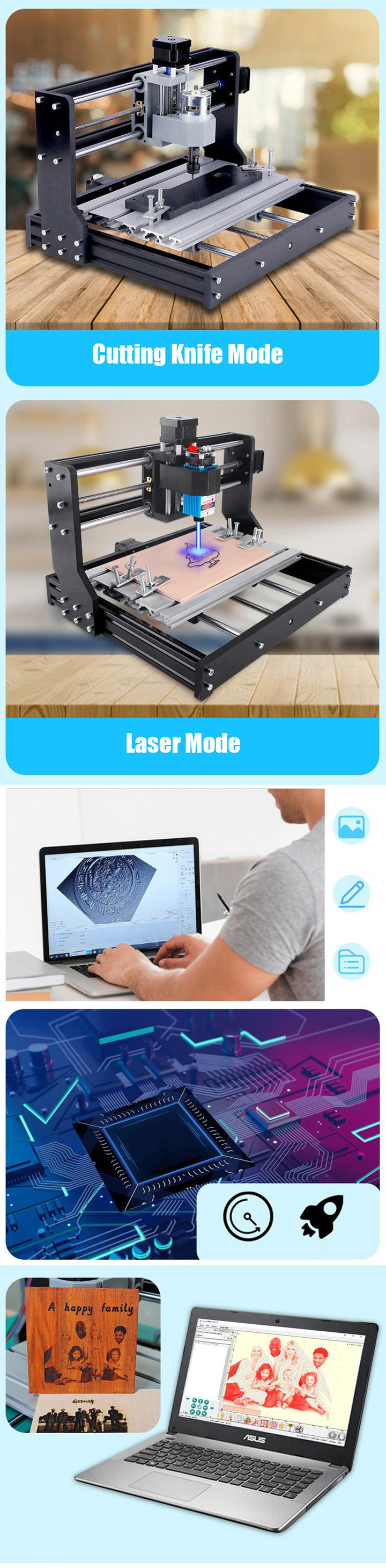 Machine de gravure laser GRBL