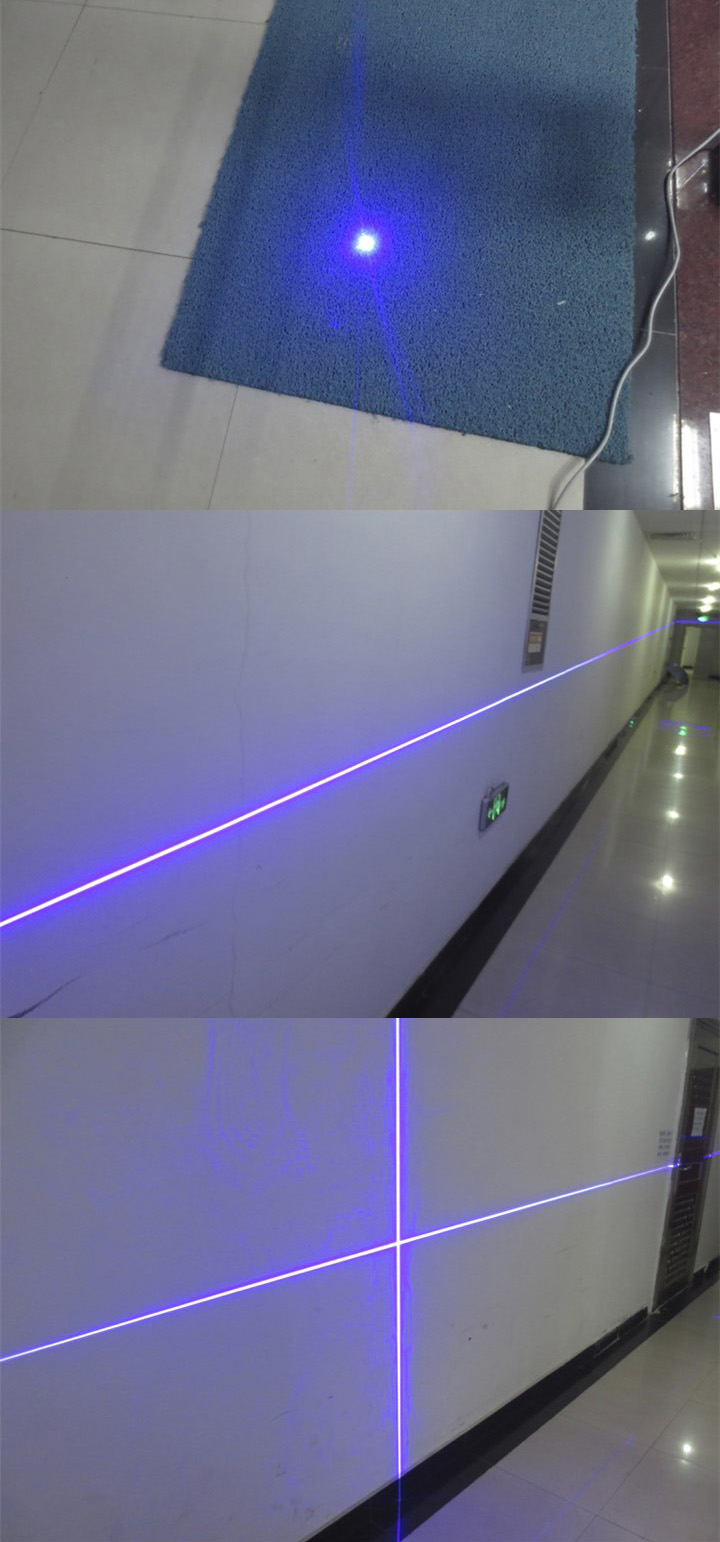 module laser lumière bleue