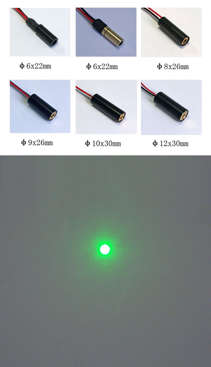 module laser point vert