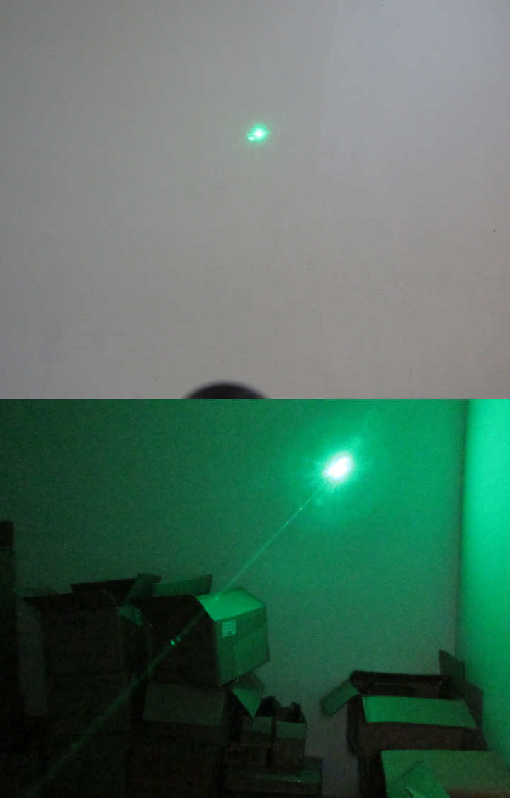 module laser vert