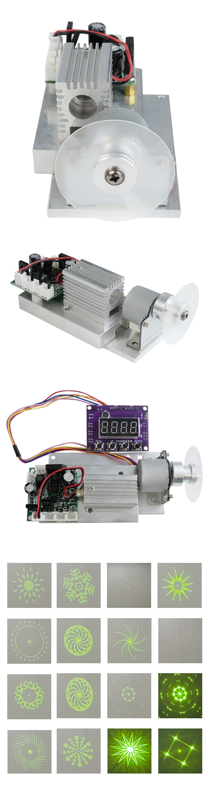 Module laser jaune-vert 555 nm