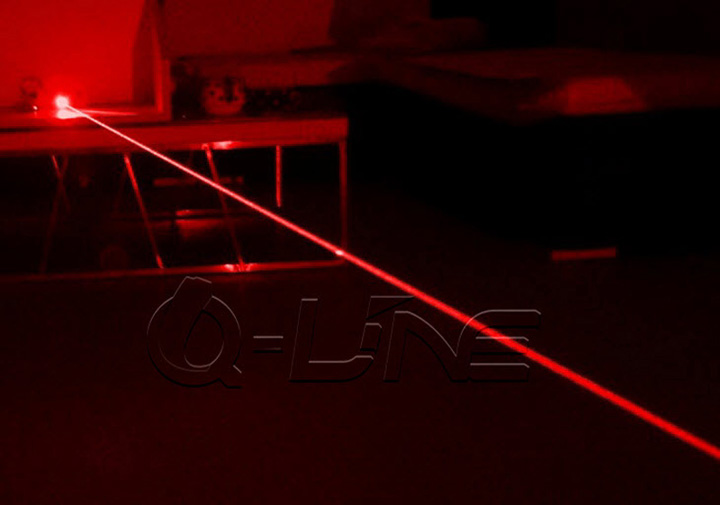 module laser orange-rouge