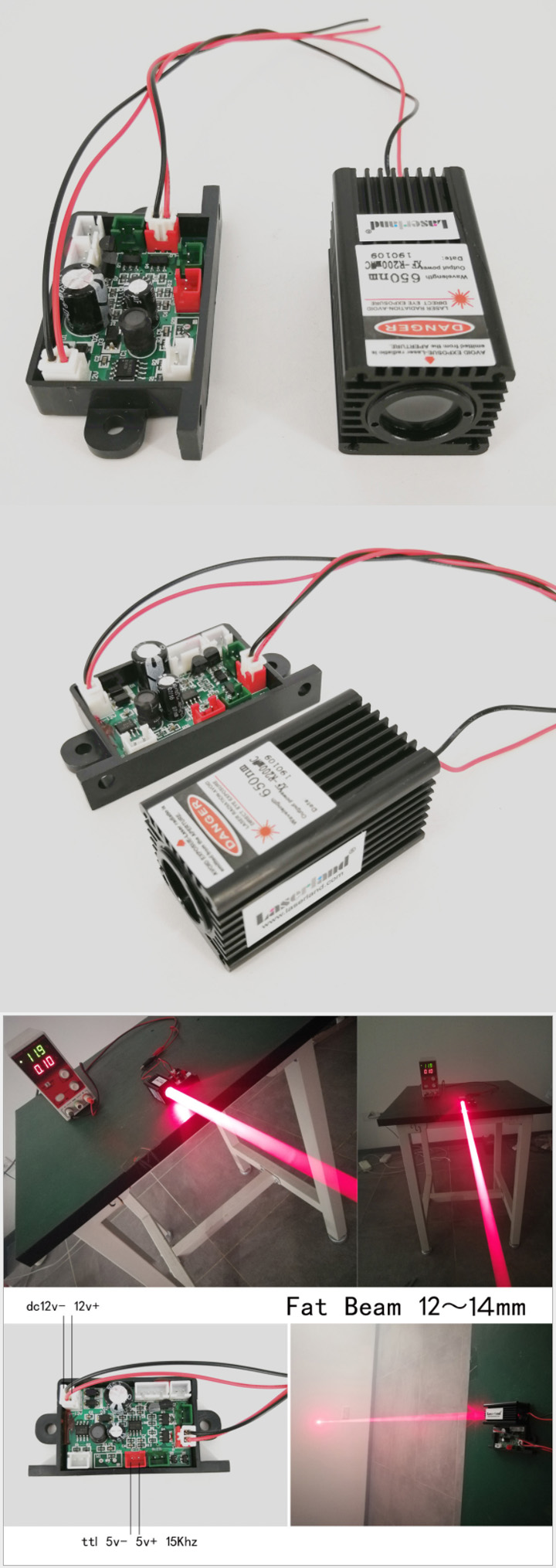 module laser 650nm