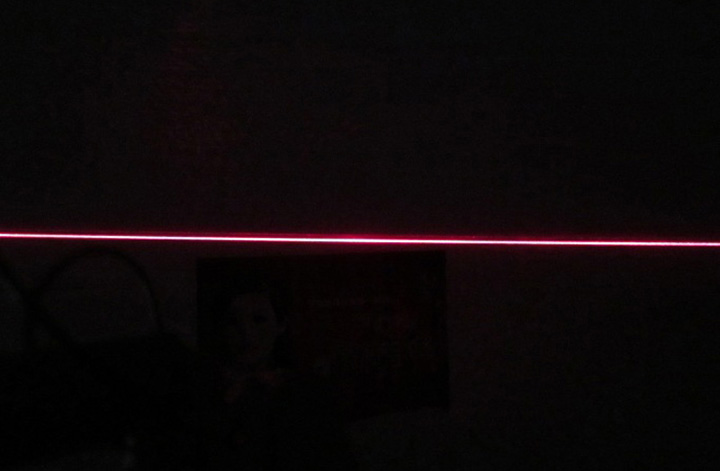 module laser ligne rouge