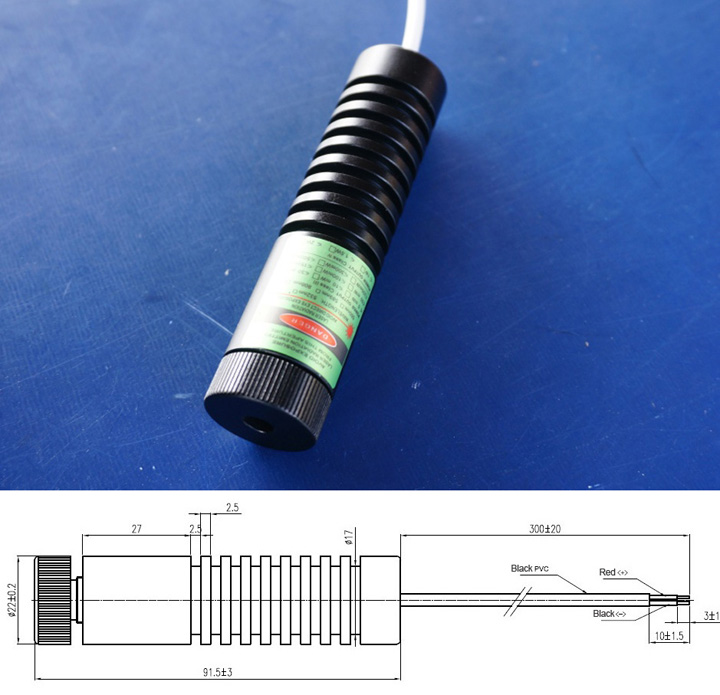 module laser ligne/croix