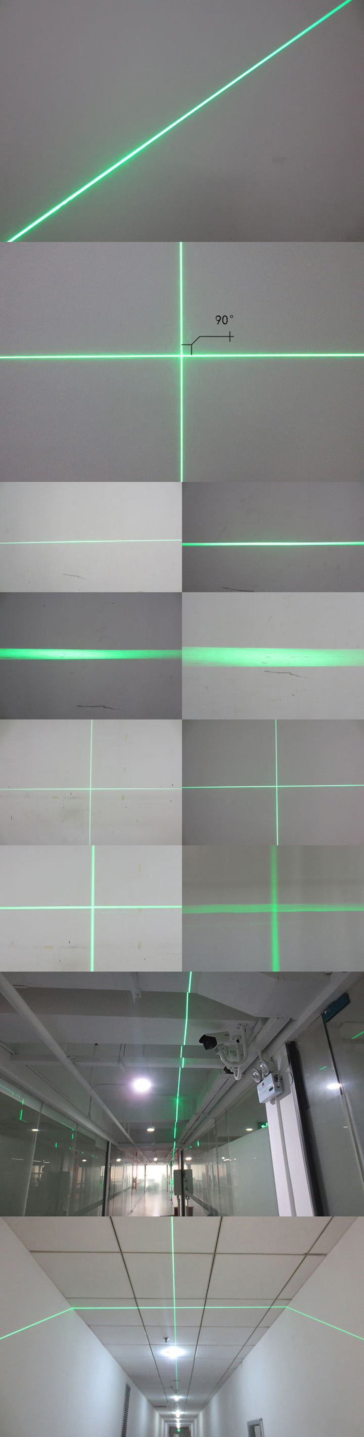 module laser vert ligne/croix