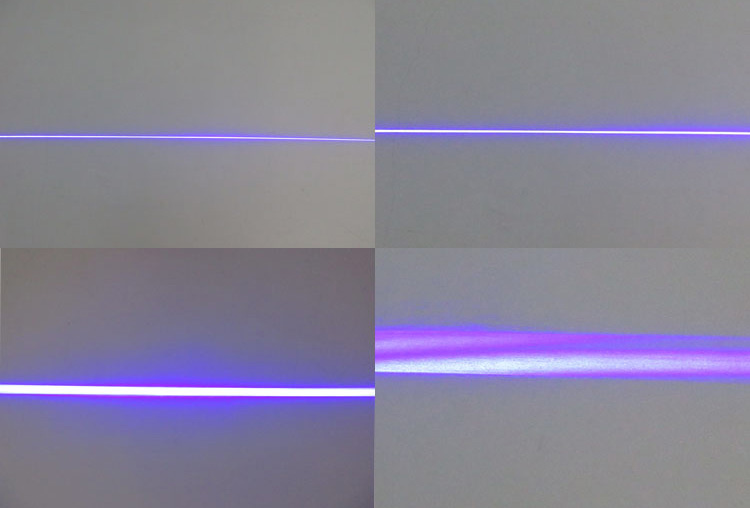 module laser violet croix