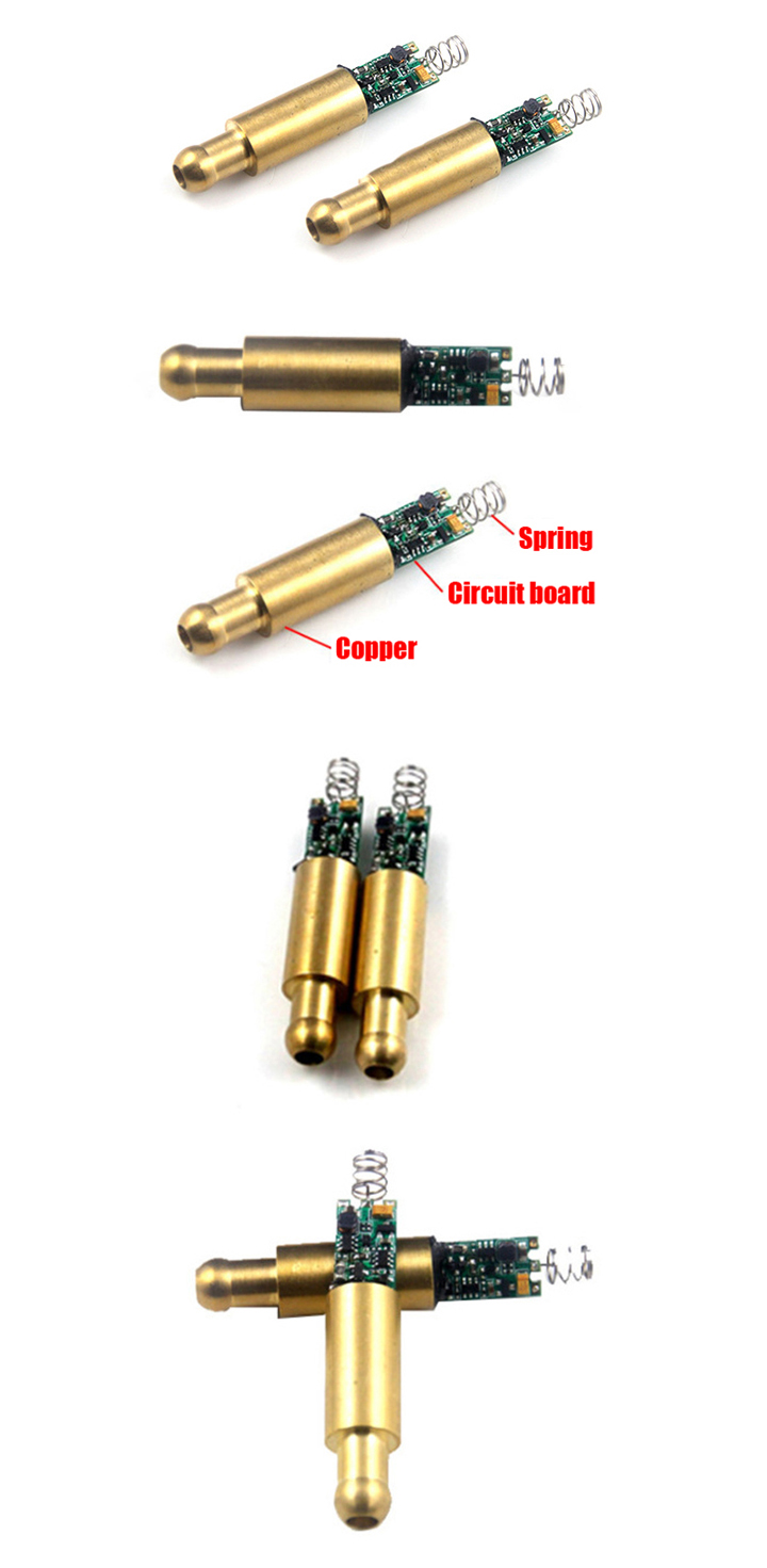 Module laser point vert