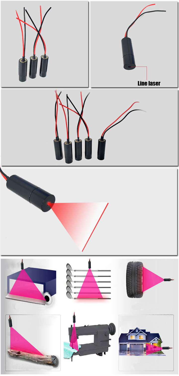 module laser infrarouge de ligne