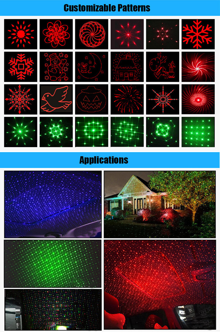 Module laser avec tête de motif