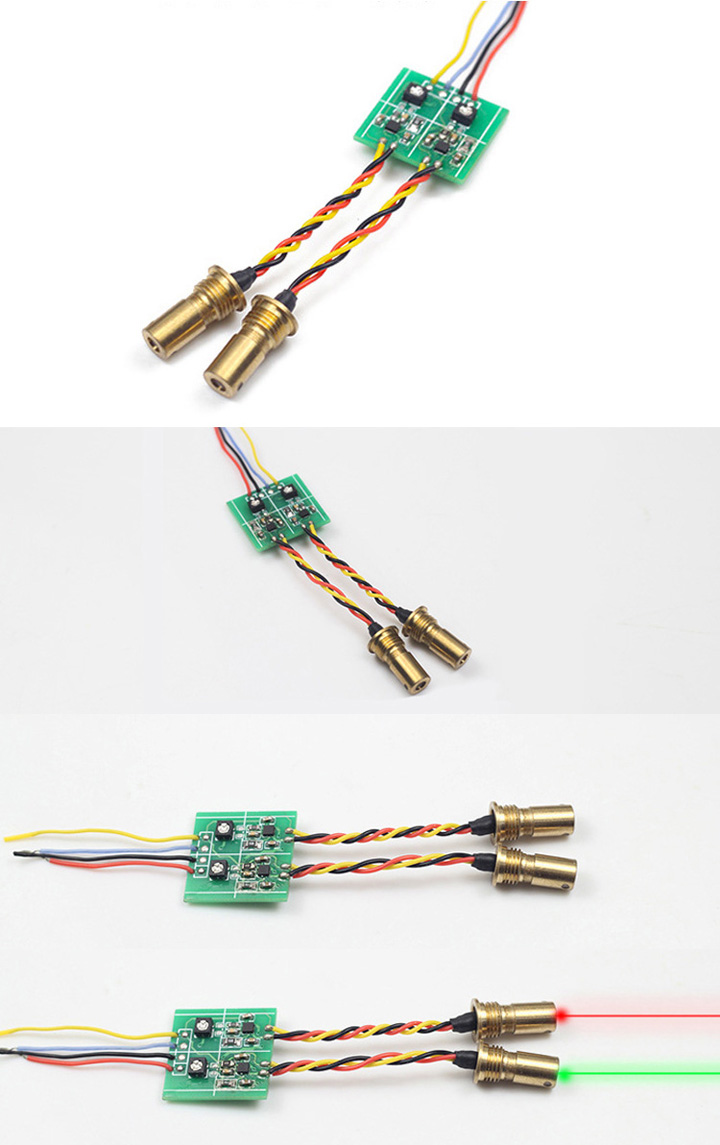 module laser à double longueur d'onde