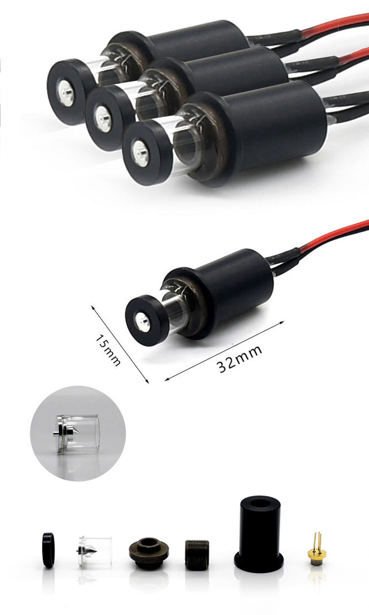 Module laser 360° 520nm/650nm