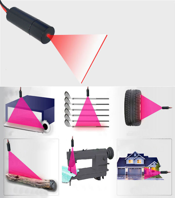 Module laser infrarouge de ligne