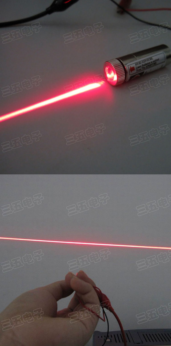 Module laser Rouge 635nm 5mW pour Alignement 2M, motif Ligne